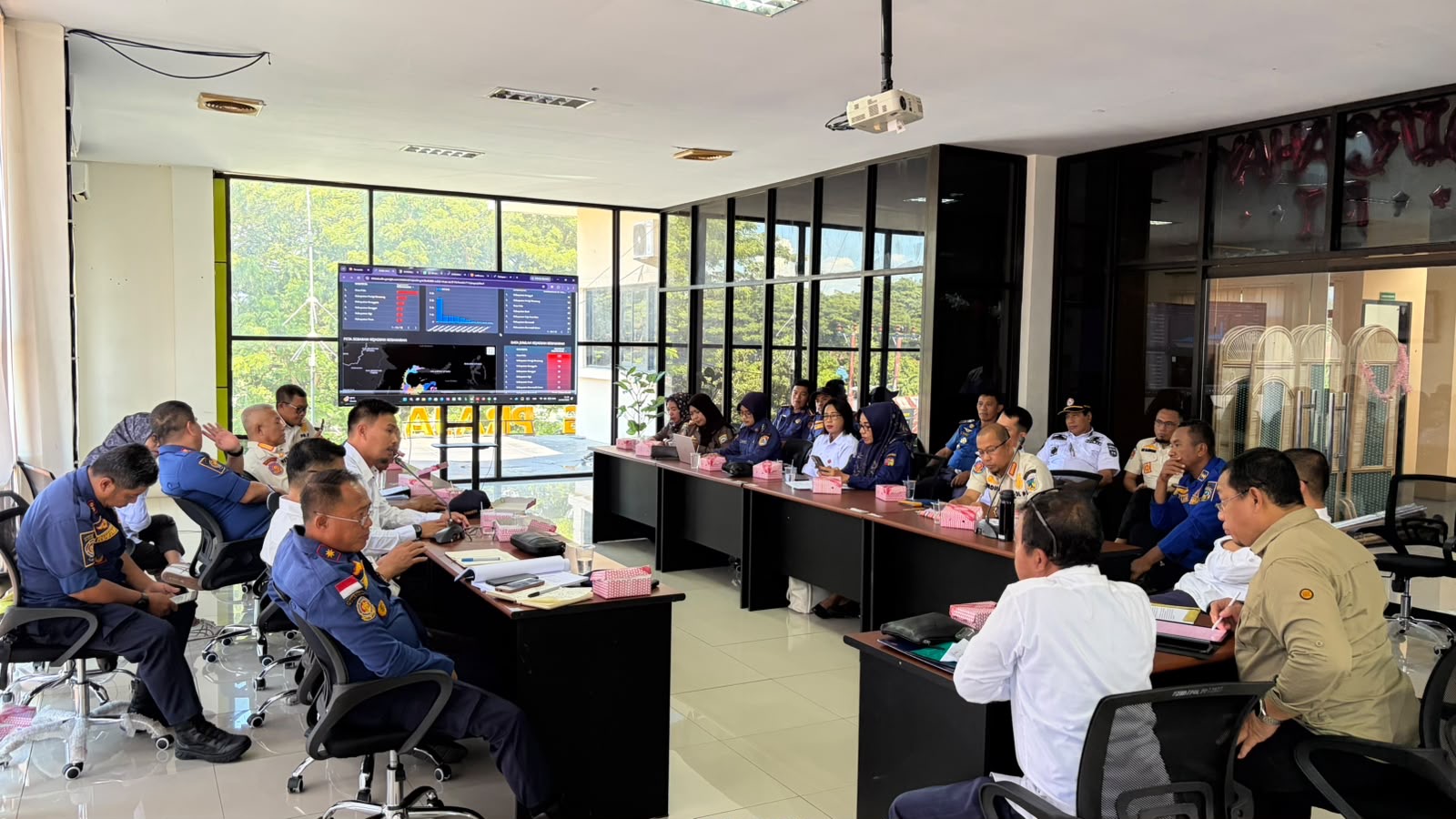 Satpol PP Provinsi Sulawesi Tengah Gelar Rapat SPM, Fokus pada Pemetaan Daerah Rawan Kebakaran dan Penguatan Redkar