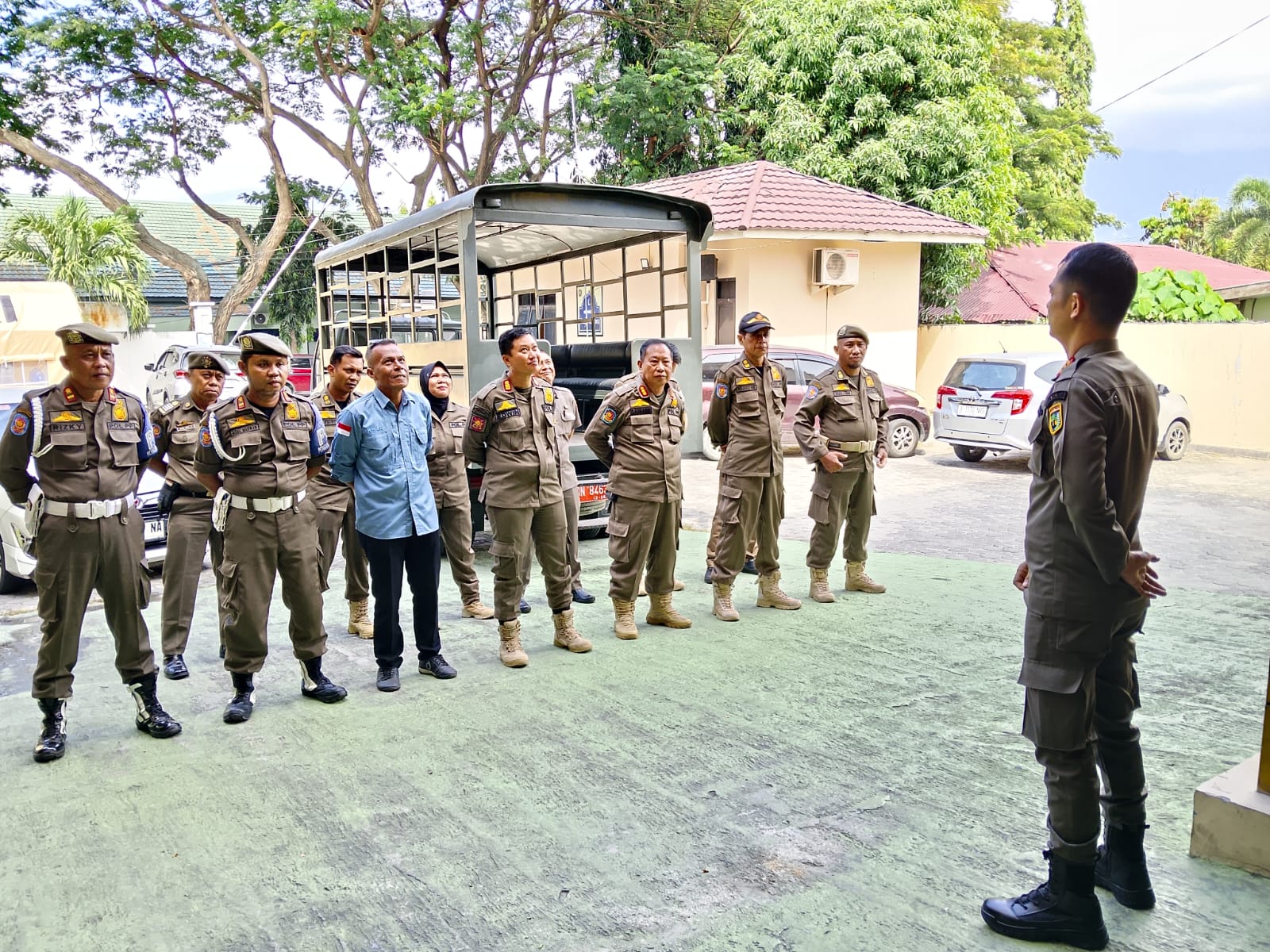 Satpol PP Sulteng Perkuat Disiplin ASN, Sejumlah Aparatur Terjaring di Warkop dan Pusat Perbelanjaan