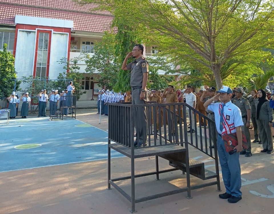 Satpol PP Sulteng Berikan Edukasi Bahaya Narkoba, HIV/AIDS dan Program Berani Cerdas kepada Siswa SMA Negeri 2 Palu