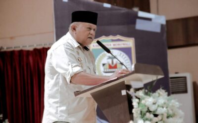Kasat Pol PP Prov. Sulteng Wakili Gubernur dalam rangka membuka Rakor PPID Ke-3 lingkup OPD Provinsi Sulawesi Tengah yang diselenggarakan di Kab. Morowali