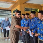 Apel Pagi Satpol PP Sulteng Sambut ASN Baru, Perkuat Semangat Pengabdian