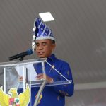 Plt. Kasat Pol PP Provinsi Sulteng Hadiri HUT Kabupaten Donggala ke-73 dan Lakukan Pengawalan Gubernur
