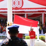 HUT RI ke-80, Satpol PP Prov. Sulteng Laksanakan Tugas Pengamanan di Kantor Gubernur