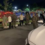 Satpol PP Kawal Gubernur dalam Acara Kenal Pamit Kapolda Sulteng